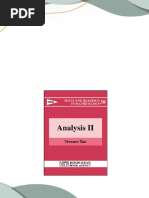 Analysis II 1st Edition Terence Tao 2024 Scribd Download