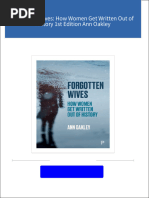 Instant ebooks textbook Forgotten Wives: How Women Get Written Out of History 1st Edition Ann Oakley download all chapters