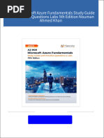 AZ 900 Microsoft Azure Fundamentals Study Guide with Practice Questions Labs 5th Edition Nouman Ahmed Khan all chapter instant download