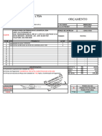 ORÇAMENTO FOKUS PARA DISTRIBUICAO E LOGISTICA LTDA