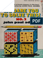 We Dare You to Solve This!