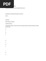 Variance and Standard Deviation (2)