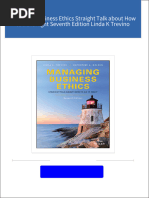 Instant download Managing Business Ethics Straight Talk about How to Do It Right Seventh Edition Linda K Trevino pdf all chapter