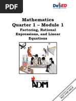 g8 Mathematics q1 m1 Re 2024 Fv