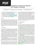 Erik Schnetter Et Al - Astrophysical Applications of Numerical Relativity - From Teragrid To Petascale