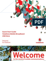 Quick Start Guide Vodafone Mobile Broadband USB Stick