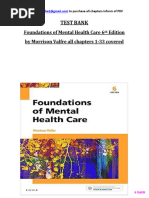 Test Bank for Foundations of Mental Health Care 6th Edition by Morrison