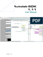 Autolab SDK manual