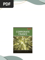 Corporate Finance Canadian Edition & 4 More Prof Stephen A. Ross (Author) - eBook PDF 2024 scribd download