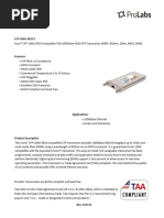 Cfp 100g Sr10 c Datasheets En