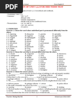 ANH 9-REVIEW MID-TERM TEST 1-PHOTO 