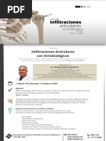 Curso Infiltraciones Articulares con Ortobiológicos -