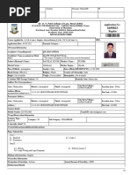 UNIVERSITY FORM