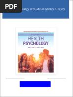 Download full Health Psychology 11th Edition Shelley E. Taylor ebook all chapters