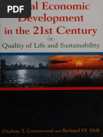 Local Economic Development in the 21st Centur _ Quality of -- Daphne T Greenwood; Richard P F Holt -- Taylor & Francis (Unlimited), Armonk, N_Y_, 2013 -- 9780765620934 -- 6154ae9701dd694370c1699d5684125d -- Anna’s Arc