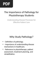 Importance of Pathology for Physiotherapy Students