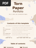 Torn Paper Portfolio _ by Slidesgo