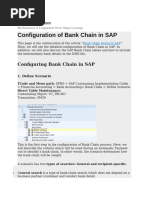 Intermediary Bank Chain configuration