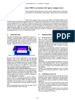 ACTUATOR2024 Optimized High-efficiency MICA Actuators for Space Compressors