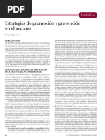 Estrategias de Promoción y Prevención en EL ANCIANO