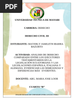 Analisis de Derecho Comparado