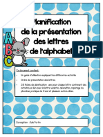 Planification Lettres Julie