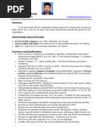 Poddini Harikiran resume