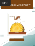 Instant download Starting Out with Java: From Control Structures through Objects (6th Edition) Gaddis pdf all chapter