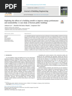 Exploring the effects of a building retrofit to improve energy performance