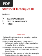 Ppt - 1 (Test of Significance, T-test)