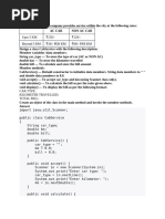 class as basis of object computation