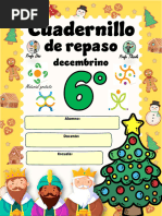 6° Cuadernillo de REPASO decembrino - Profe Diaz