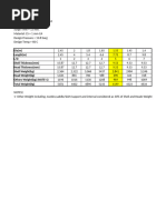 Inst. Air Receiver Weight Estimation