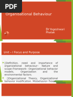 Organisational Behaviour