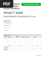 IC Requirements Management Plan Example 11526 WORD