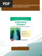 Get Pulmonary Disease Examination and Board Review 1st Edition Ronaldo Collo Go free all chapters