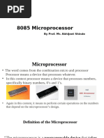 8085 Microprocessor