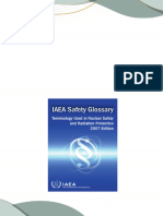 Download ebooks file IAEA safety glossary terminology used in nuclear safety and radiation protection 2007 ed Edition D Delves all chapters