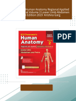 Full Download B D Chaurasia s Human Anatomy Regional Applied Dissection Clinical Volume 2 Lower Limb Abdomen Pelvis 8th Edition 2019  Krishna Garg PDF DOCX