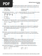 JEE Main 2023 (01 Feb Shift 1) Previous Year Paper With Answer Keys - MathonGo