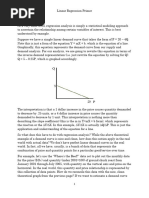 Regression Primer