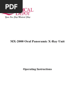 User manual of MX-2000 Oral Panoramic X-Ray Unit_34bc6c1c-3e94-47d0-9412-cde685b042c8