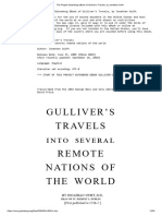 Gulliver’s Travels, By Jonathan Swift