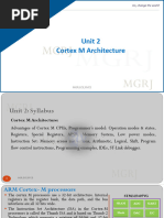 Unit 2  Cortex M Architecture