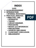 To study various factors on which the internal resistance/EMF of a cell depends.