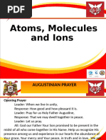 Chapter 3 Atoms Molecules and Ions