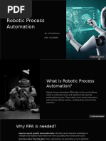 Robotic Process Automation