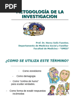 METODOLOGÍA DE LA INVESTIGACION UMSS