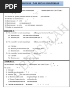 Série d'exercices les suites numériques 1AS2324 (1)