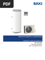 Manual Baxi 100 aerotermina